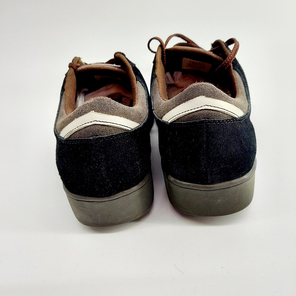 Gravity Defyer Black White Suede Sneakers 11.5 - Picture 5 of 14